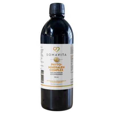 SomaVita Phyto-Mineralencomplex in Miron glas 500 ml Vegan Voedingssupplement