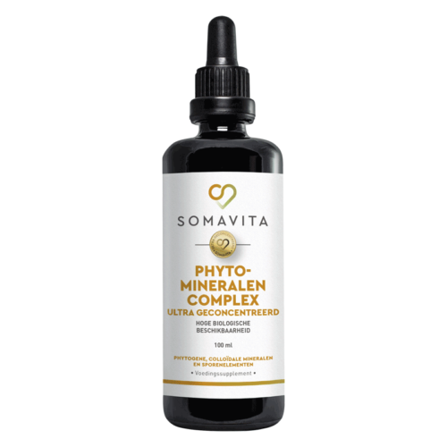 SomaVita Phyto-Mineralencomplex in Miron glas 100 ml Vegan Ultrageconcentreerd Voedingssupplement