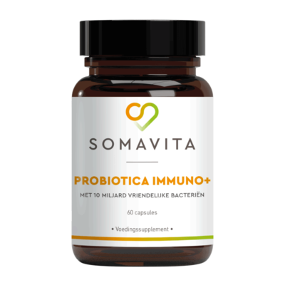 SomaVita Probiotica Immuno met 10 miljard bacterien per capsule 60 capsules Vegan Voedingssupplement