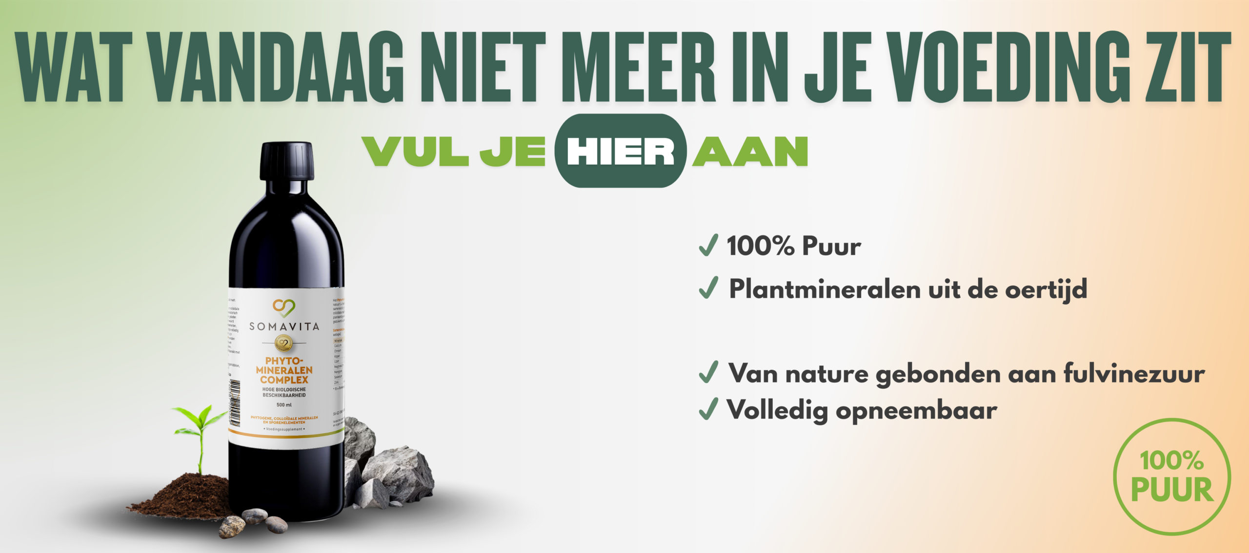 Rocky Mountain Oermineralen aanvullen